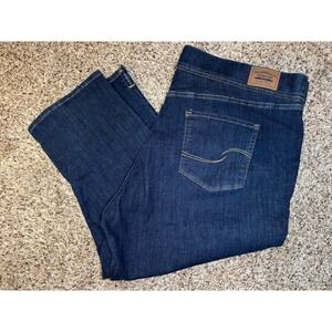 Signature by Levi Strauss Gold Label Totally Shaping Pull On Crop Jeans Blue 24W